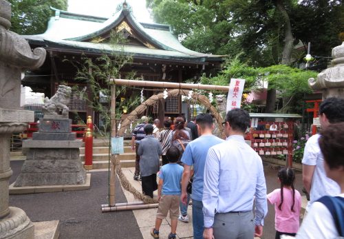 夏越大祓式　斎行