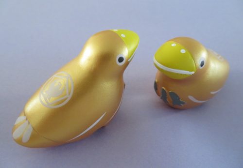 幸せ守　金の八咫烏