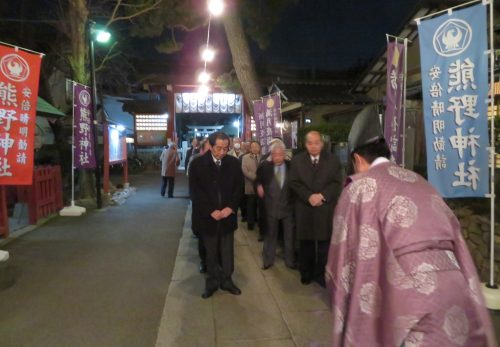 総代会　新年参拝