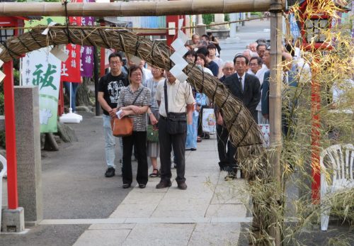 夏越大祓式・山開き 浅間神社例祭