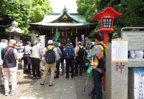 市川博物館友の会　立石道と帝釈道を歩く
