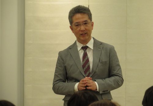 お月見講話　満員御礼