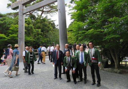 氏子青年会　伊勢神宮参拝研修