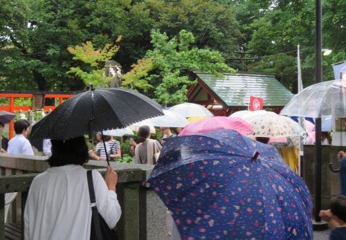 夏越大祓式　茅の輪くぐり神事