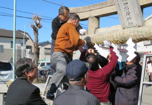 梅田稲荷神社　初午祭