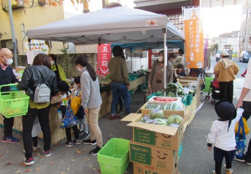 こども食堂支援　野菜即売会