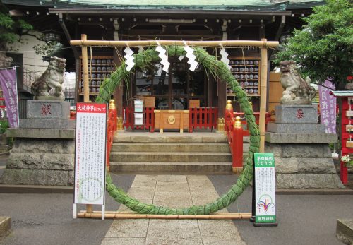 茅の輪　設置しました
