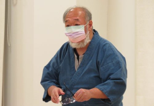 乙竹桂杜先生　お月見講話