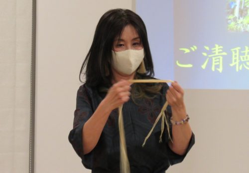 河野雅子先生　お月見講話