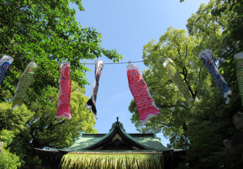 5月5日に『5つのご縁を結ぶ特別祈祷』と『くまのこどもまつり』開催しました